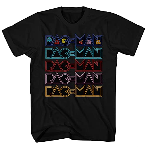 T-shirt Pac-Man officiel vintage de jeu vidéo retro Namco