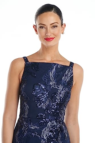 JS Collections Women's Clara Apron Ankle Length Gown2