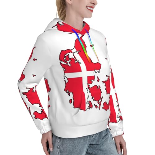 Sweat à capuche Danemark femme EdWal fini les pulls amples sans forme - 3