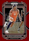 2023 Panini WNBA Prizm Basketball Prizms Red #1 DiJonai Carrington S199 Connecticut Sun Official Trading Card (Stock Photo may be shown, card in Near Mint to Mint Condition)