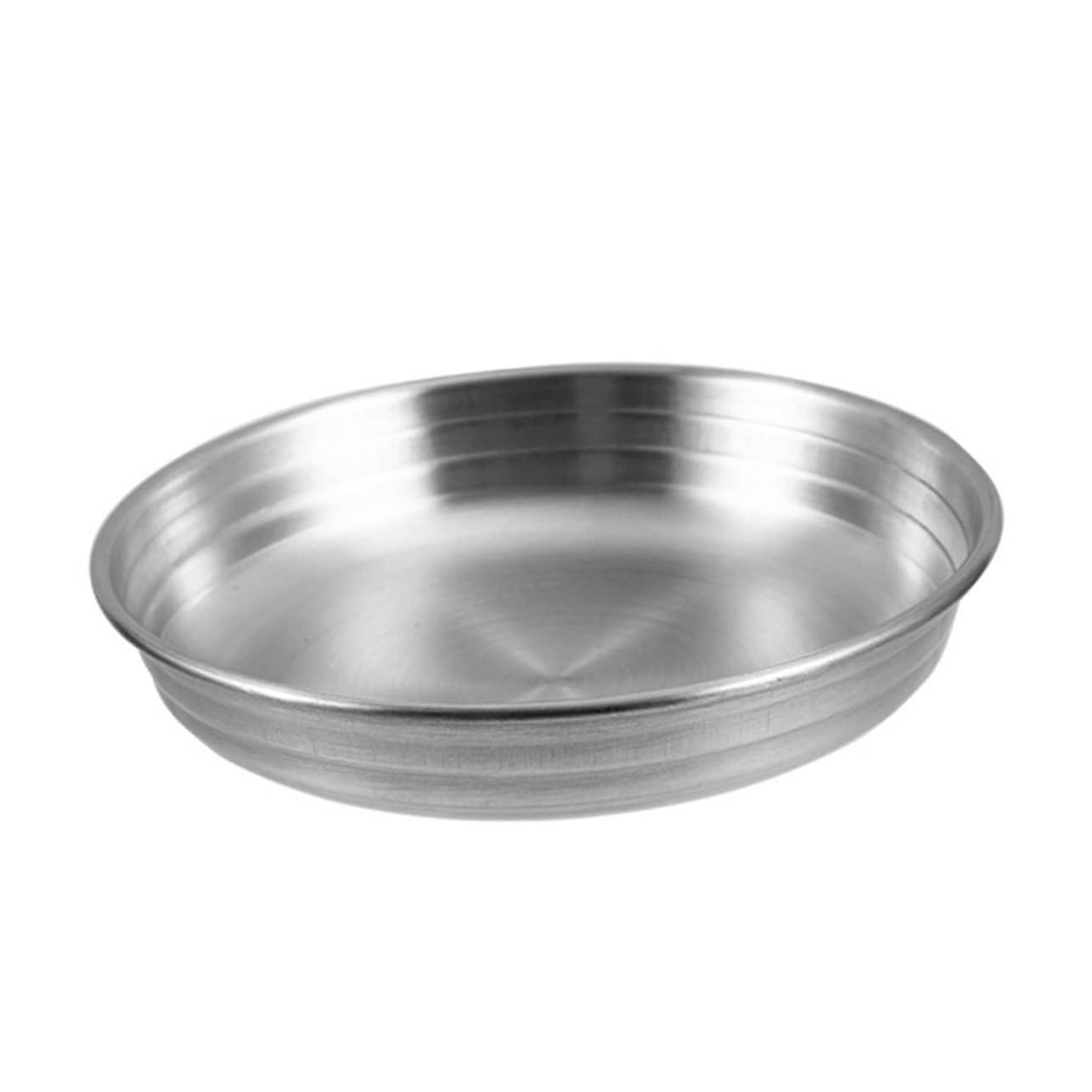 NAMOARLY 1pc Pickle Dish Round Sauce Dish Food Trays Dipping Sauce Bowls Ketchup Bowl Pickle Container Condiments Server Pickle Snacks Flatware Sauce Plate Silver 304 Stainless Steel