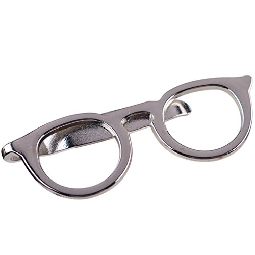 Haptian Hombres Gafas Barras Lazo Pin Broche Boda