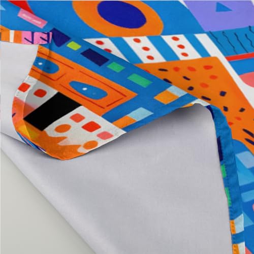Servilletas de Tela Geométricas Coloridas Set x4 20x20 pulg miniatura 4