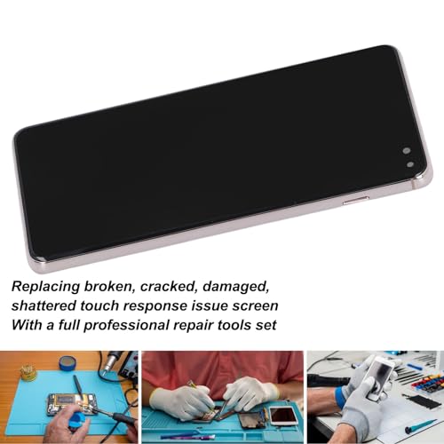 Réparer écran Galaxy S10 Plus cassé avec ce kit châssis or rose - 4