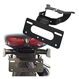 Il portatarga per moto garantisce un'installazione stabile della targa grazie a una struttura semplice e a componenti di fissaggio.