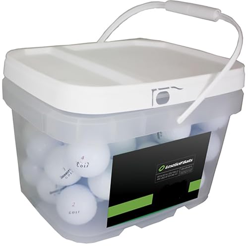 LostGolfBalls - 48 Super Soft Golf Balls in Near Mint Condition AAAA Quality Recycled Used Golf Balls Best Value Golf Balls White
