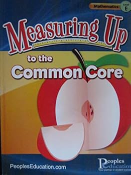 Paperback Measuring up to the Commom Core, Level E Book