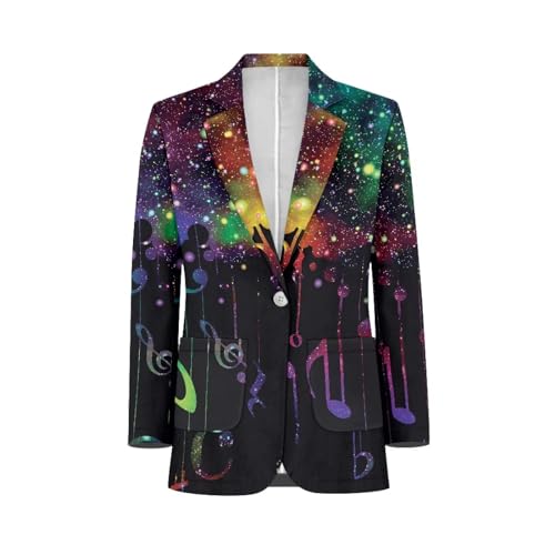 TOADDITDO Mens Casual Suit Blazer Jackets One Button Regular Fit Sport Coat with 2 Pockets