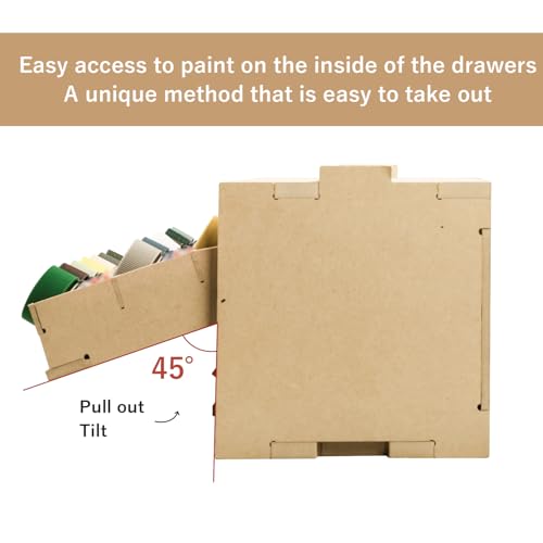 Image of Model Kit Tool Storage Rack, Making Organizer with MDF Material (GK8)
