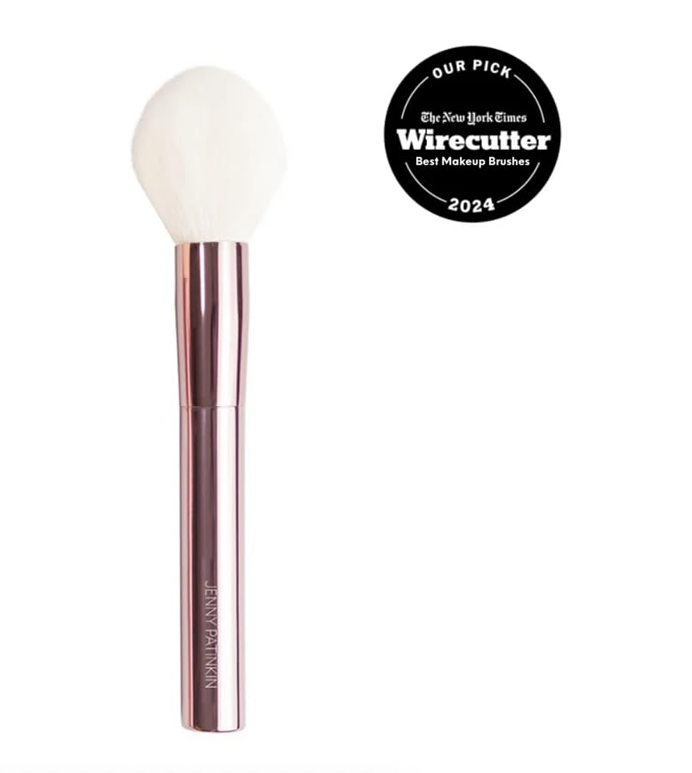 Jenny Patinkin Luxury Powder/Bronzer Makeup Brush, Foundation Brush Have 2.5x More Bristles for Smoother, Flawless Application – Eco-Friendly, Vegan, Cruelty-Free. - Image 2