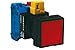 Idec HW2B-M1F20-R 22mm Pushbutton Red