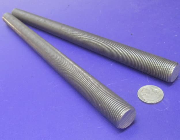 Grade B7 Steel Fully Threaded Rod 3/4"-16 x 12.00 Length 2 Pcs.