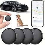 GPS Tracker Tag for Vehicles Work with for Android Find My Device, Car Tracker No Monthly Fee or Subscription, Global Coverage Mini Air Tracker Device for Kid Dog Cat Luggage Bike