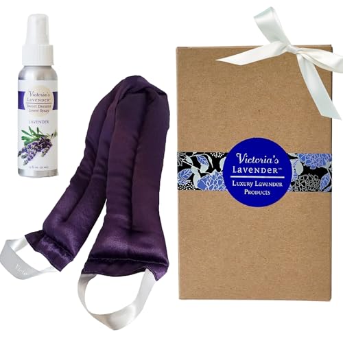 Victoria's Lavender Luxury Lavender Neck Wrap and Sweet Dreams Linen