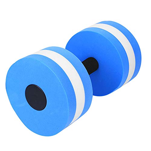 KIMISS Mancuernas Flotantes de Espuma EVA Equipos para Ejercicios y Deportes Acuáticos, Diseño Redondo Duradero y Cómodo en Azul y : Ecológico (#12)