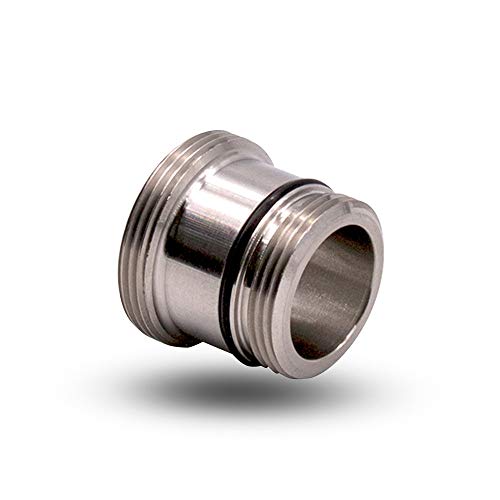 Alb Filter® Gewindeadapter Reduktion M22 AG auf M18,5 AG Feingewinde (TJ) | Edelstahl | Made in Germany Cover