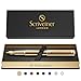 Scriveiner Luxury Fountain Pen - Stunning Gold Luxury Pen, Real Gold Finsih, Schmidt Gilded Nib (Medium), Converter, Best Pen Gift Set for Men & Women, Professional, Executive, Office, Nice Pens