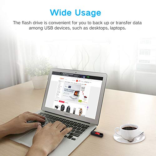 KEXIN USB Stick 128GB Speicherstick USB 3.0 Mini USB-Flash-Laufwerke Einziehbares USB Flash Drive Pen Drive Thumb Drive… – Bild 8