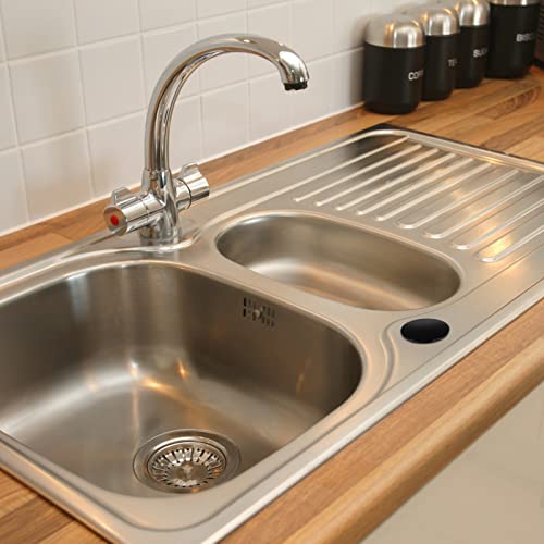 Angoily Kitchen Sink Hole Cover Faucet Hole Plug Decorative Washbasin Sink Accessories Leak Prevention Easy Installation 2.36X2.05In - Image 3