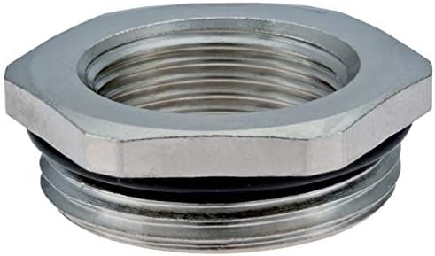 RM-2516-BR, Nickel Plated Brass M25 x 1.5 to M16 x 1.5 Thread Reducers (10 Items)