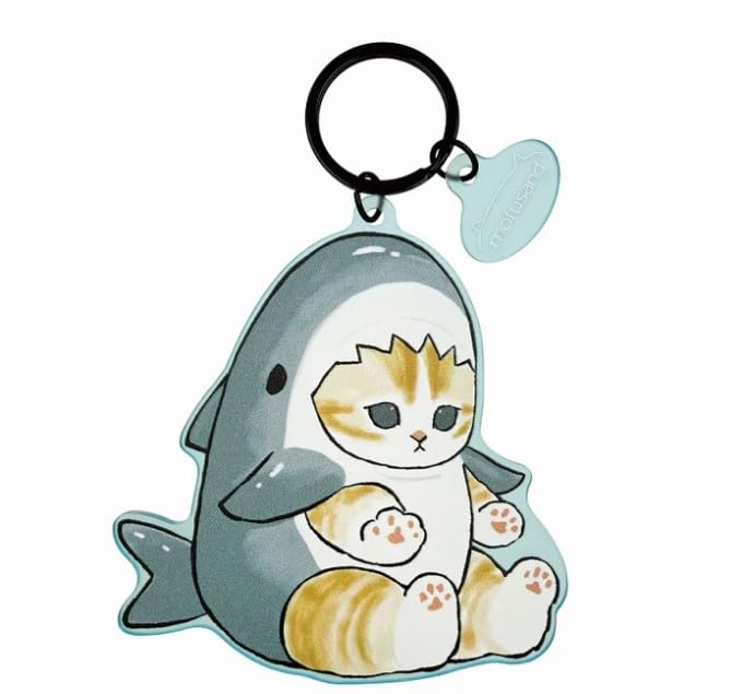 Amazon.co.jp: マット染色キーホルダー さめにゃん mofusand