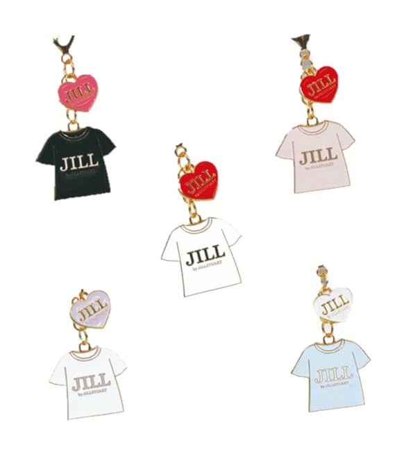 Amazon | JILL by JILLSTUART ロゴTシャツ メタルキーホルダー[全5種