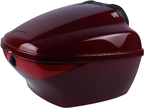 Coffre rigide pour scooter bleu mat pour protéger vos affaires du vol