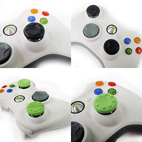 Chunyang 20 stücke Spiel Controller Thumbstick Cap Gamepad Joystick Thumbstick Cover Thumbstick Guard Silikon Cover Guard Ersatz für PS3 / PS4 Cover