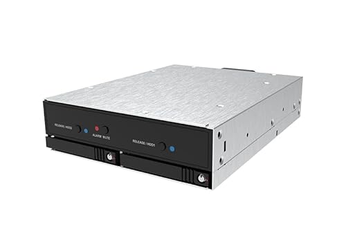 RAIDON2 bay iU2300-U6P3, support 2 x M.2/U.2 NVMe SSD and 2 x SFF8643 PCIe Gen3 x 4 JBOD Storage (1 x CD ROM space)