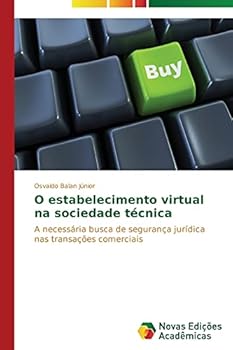 Paperback O estabelecimento virtual na sociedade técnica [Portuguese] Book