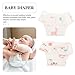 ifundom 2 Pack 100% Cotton Cloth Diapers Reusable Washable Baby Diapers Pants for Newborns and Micro Preemie, Breathable Cotton Cloth Cover for Toddlers, Girls and Boys, Random Style