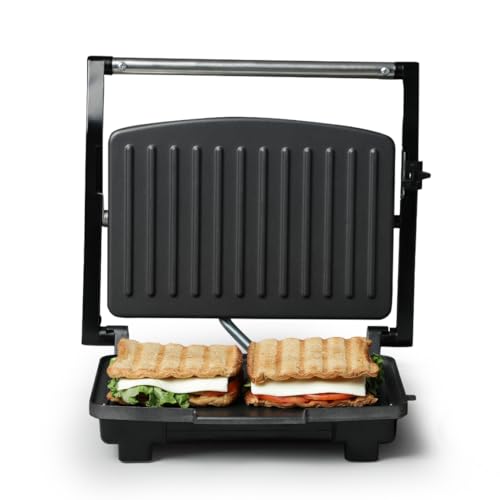 Prestige PEG 7.0 1000 W Electric Griller Sandwich Maker with Oil Collector(Black and Silver, Non-Stick Coated) Prestige PEG 7.0 1000 W Electric Griller Sandwich Maker with Oil Collector(Black and Silver, Non-Stick Coated)