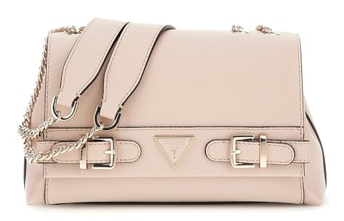 GUESS Eco Ali Convertible Xbody Flap Bag Almond