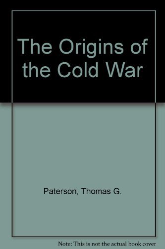 The Origins of the Cold War (1975-12-26): unknown author: Amazon.com: Books