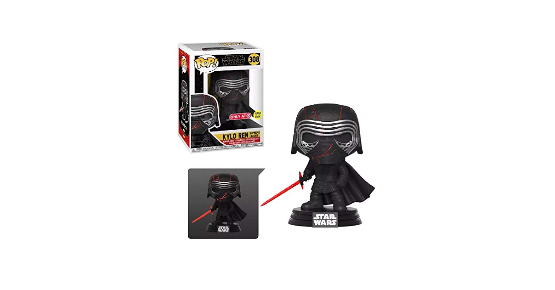 スターウォーズ funko pop! カイロ・レン セット Amazon.co.jp: スターウォーズ カイロレン デラックス