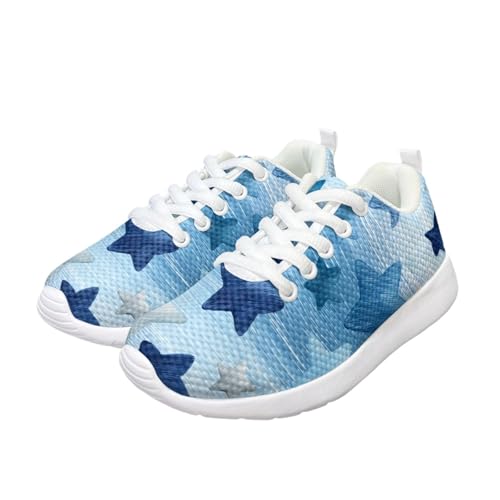 Girls' Sneakers Lace-Up Shoes for Kids Girls Funny Running Shoes Kids Stitch Fashionable Design Tennis Sneakers2