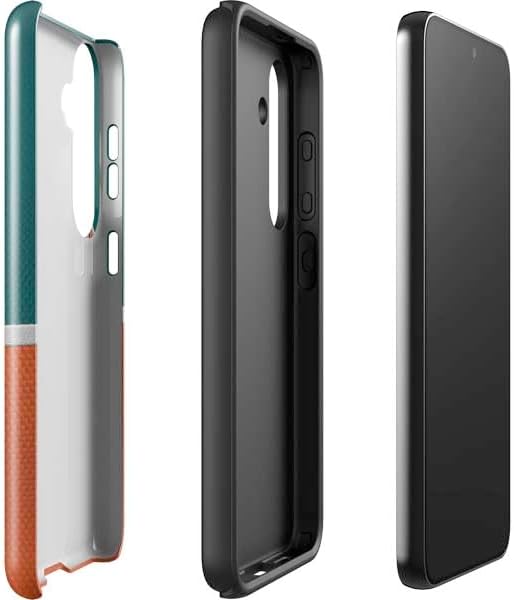 Skinit Impact Phone Case Compatible with Galaxy S25 Plus - Officially Licensed NFL Miami Dolphins Vintage Design