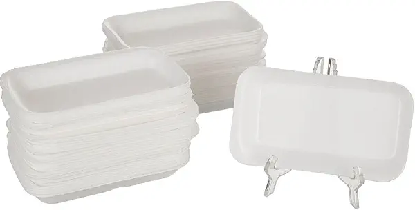 سعر ومواصفات مجوعة أطباق فوم، 50 طبق، وزن 1/2 كجم (B096RKK88Z) على Amazon EG