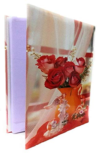 Image of Natraj Series Photo Album with Extra Clear PVC Film 200 Photos (Photo Size Supported: 4x6 Inches, Multicolour) (Design 9)