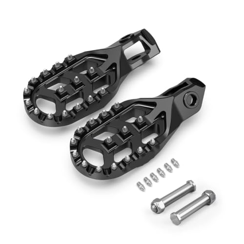 Repose-pieds forgés EXC 300 2024 en aluminium haute résistance pour enduro
