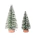 Produktbild Feitb Mini Weihnachtsbaum Tannenbaum Christbaum Naturgetreuer Wohnaccessoires Landschaft Weihnachtsdeko Mini Tannenbaum Miniatur Tannenbaum Klein Christbaum Tree Weihnachtsdeko (S)