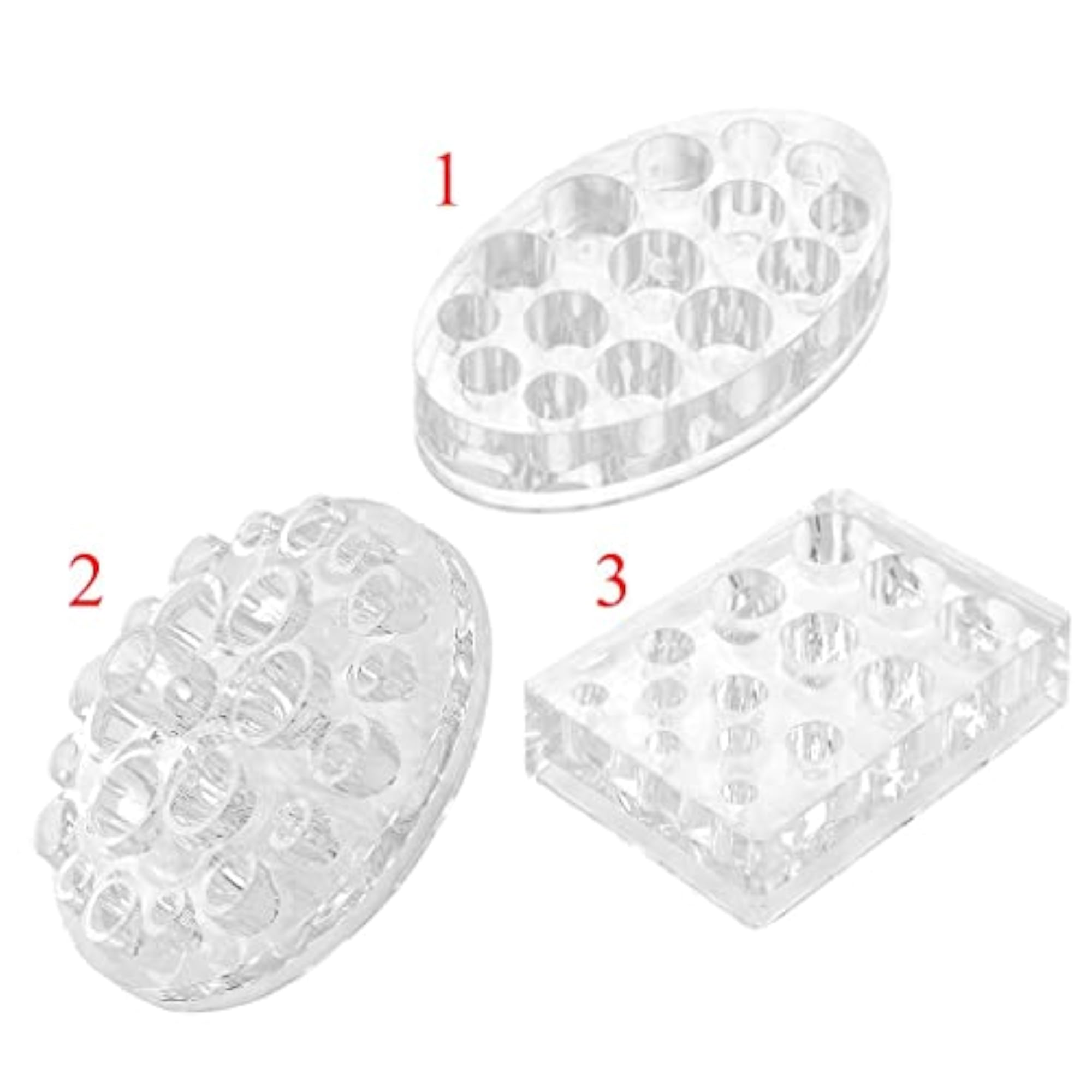 Acrylic Clear Pigment Ink Cup Holder Stand
