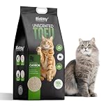 Tofu Clumping Cat Litter 10L - Unscented, Eco-Friendly, Natural & Dust-Free - Biodegradable, Non-Toxic, Ultra Absorbent Flushable Cat Litter for Kittens & Adult Cats (Pack of 1, Unscented)