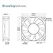 Wathai 140mm x 38mm Case Fan 12V Exhaust Fan Dual Ball High Airflow 220CFM 3000RPM DC High Static Pressure CFM Fan for DIY Project Ventilation Cooling