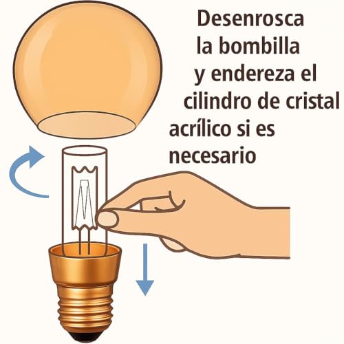 Bombillas LED E14 C35 vintage de luz extra cálida para ambiente acogedor 6