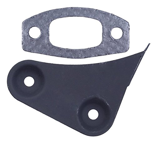 Haishine Schalldämpfer Auspuffhalter Dichtungssatz für Husqvarna 50 51 55 Rancher-Kettensäge 501768801,501 76 88-01