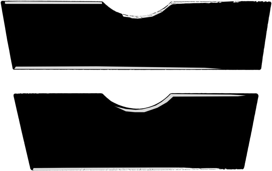 Glossy Piano Black Car Center Console Storage Box Switch Pads Soft Trim Sticker Interior Accessories Compatible with Toyota Corolla CE LE S 2003 2004 2005 2006 2007 2008/XRS 2005-2006 Sedan image 2
