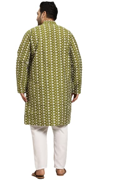 Image of SOJANYA (Since 1958, Men's Silk Blend Grey Kurta Pyjama & Silk Blend Jacket Combo