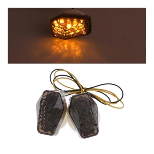 Clignotants à LED encastrés pour Suzuki GSX R 600 résistant aux vibrations - 4