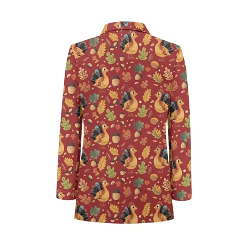 Men Sports Suit Jacket One Button Business Casual Blazer Wedding Coats with 2 Side Pockets4